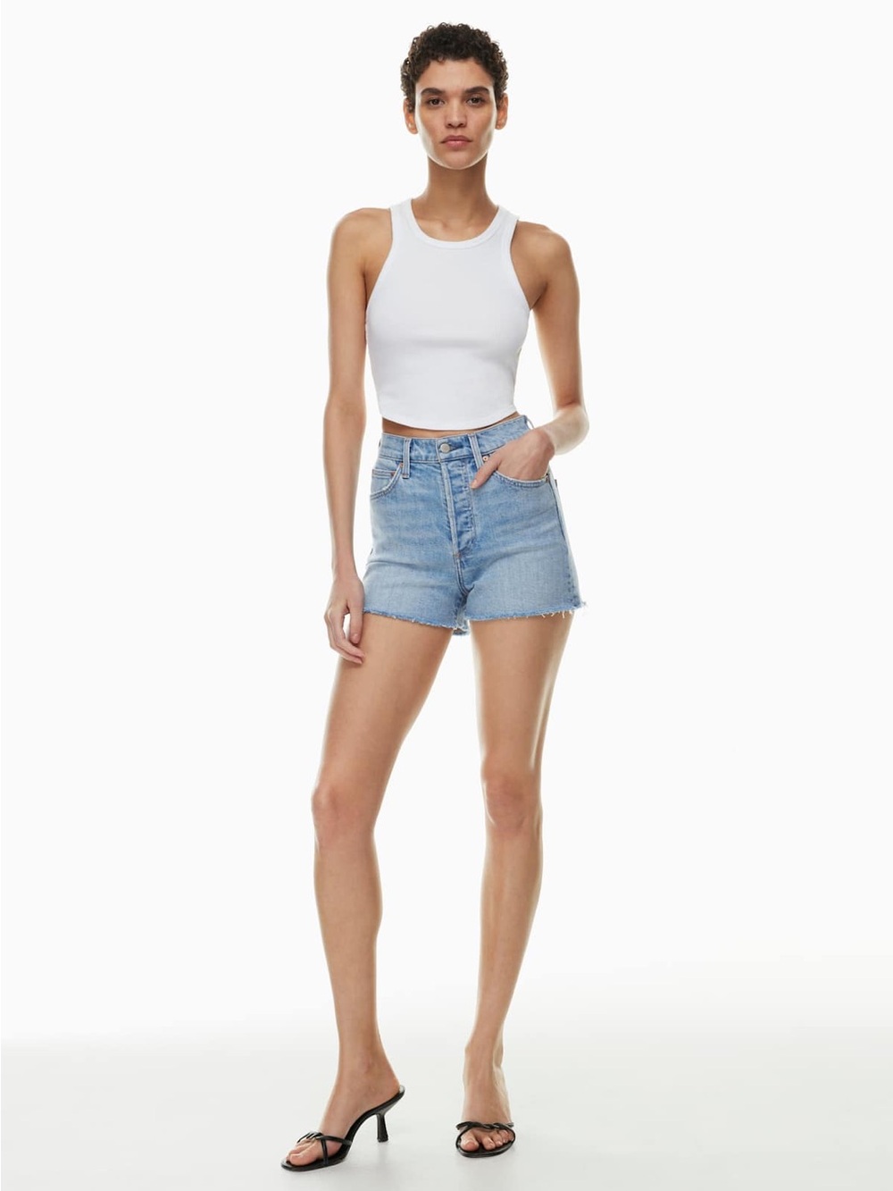 Aritzia Denim Forum 50s Arlo Hi-Rise Short - 26